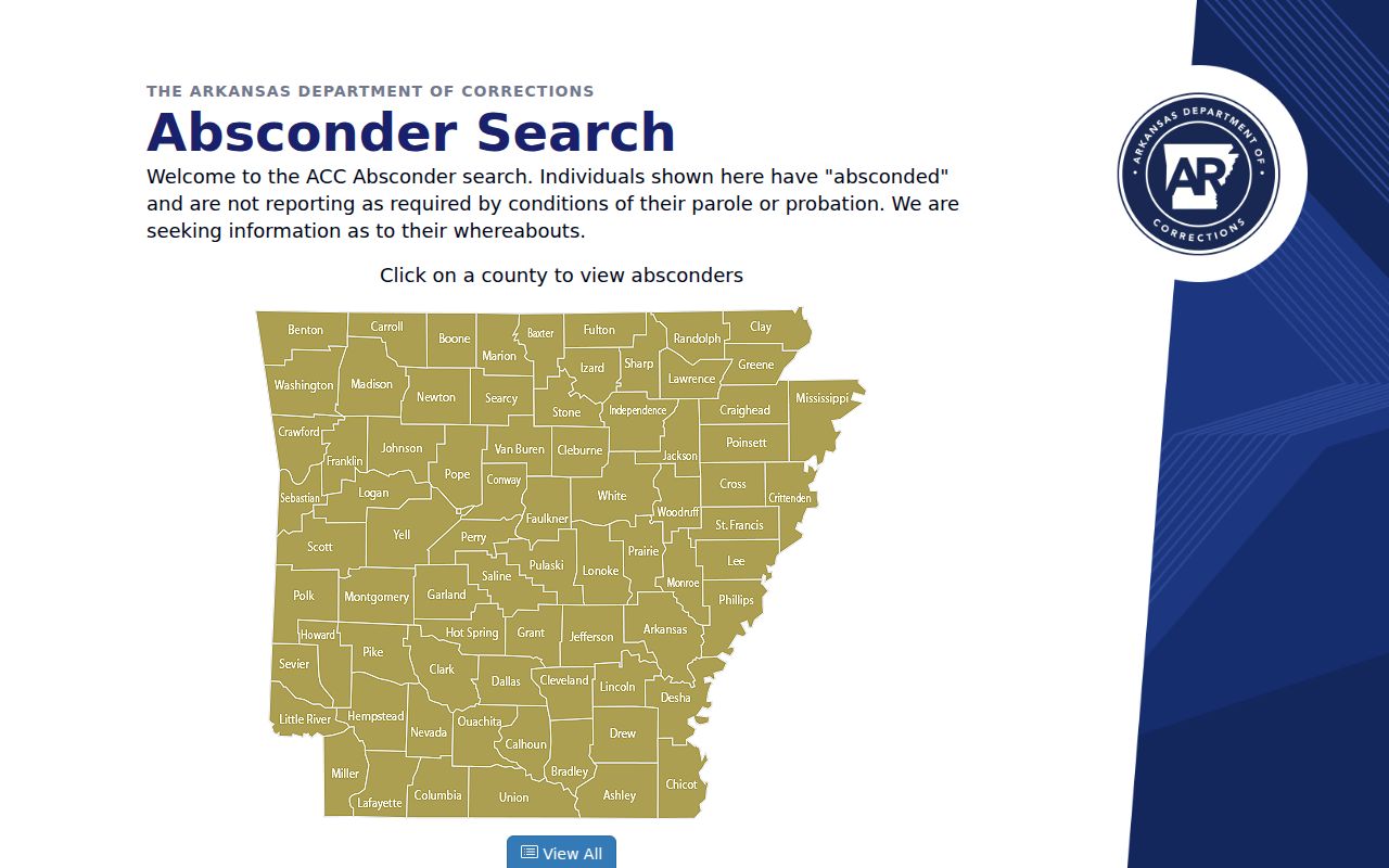Star City criminal records Arkansas absconder search